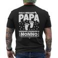 Solo I Migliori Papàengono Promossi A Nonno Loading Futuro T-shirt da uomo con stampa posteriore