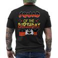Squad Of The Birthday Boy Mouse Family Matching Men's T-shirt Back Print