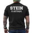 Steinwhisperer Steinmetz Job Stones T-Shirt mit Rückendruck