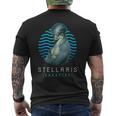 Stellaris Dolph Sci-Fi Strategy Game Dolphin T-Shirt mit Rückendruck