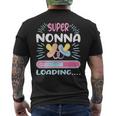Super Nonna 2024 Loading T-shirt da uomo con stampa posteriore