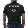 Support Difference Supp Diff Bot Diff Gap T-shirt da uomo con stampa posteriore