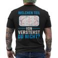 Which Teilonerstandst Du Nicht Eishockeyspieler Hockey T-Shirt mit Rückendruck