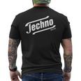 Tempo Techno Meme T-Shirt mit Rückendruck