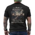 Tiger Tank Dystopian TankKing Tiger Soldiers T-Shirt mit Rückendruck