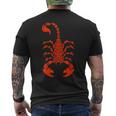 Tribal Scorpion T-shirt da uomo con stampa posteriore