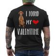 Trovato Il Mio Amore Bracco Ungherese T-shirt da uomo con stampa posteriore