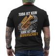 Tubist Aus Passionschaft Tuba Play T-Shirt mit Rückendruck