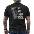 Uomo Donna Amore Pitbull Noi Siamo La Lorooce T-shirt da uomo con stampa posteriore