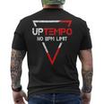 Uptempo Slogan 200 Bpm Speedcore Gabber Festival Uptempo T-Shirt mit Rückendruck