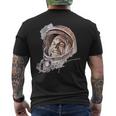 Ussr Astronaut Yuri Gagarin T-Shirt mit Rückendruck