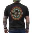 Vintage 8200 Rosenheim Retro Alte Postleitzahl T-Shirt mit Rückendruck