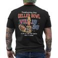 Vintage Geller Friends Champ Friendsgiving Men's T-shirt Back Print