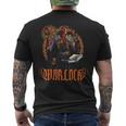 Warlock Fantasy D20 Rpg Adventure Gioco Di Ruolo Da Tavolo Giocatore T-shirt da uomo con stampa posteriore