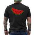 Watermelon Uomo Donna & Bambini Anguria T-shirt da uomo con stampa posteriore