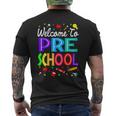 Welcome To Preschool Back To School Teachers Students Men's T-shirt Back Print