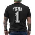 Yoshua Sostenitore Numero 1 Del Più Grande Fan T-shirt da uomo con stampa posteriore