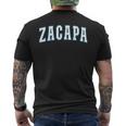 Zacapa Guatemala Guatemala Souvenir Zacapa T-shirt da uomo con stampa posteriore