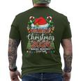 Family Christmas 2024 Matching Family Christmas Squad Xmas Men's T-shirt Back Print