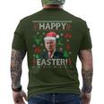 Joe Biden Ugly Christmas Sweater Biden Christmas Sweater Men's T-shirt Back Print
