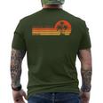 Santa Cruz California Retro Sunsetintage T-Shirt mit Rückendruck