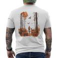 Amante Della Natura Giro Scenico T-shirt da uomo con stampa posteriore
