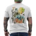 Animale Della Foresta E Animale Della Giungla Per Bambini Di 4 Anni T-shirt da uomo con stampa posteriore