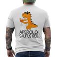 Aperollin' Aperolo Saufus Rex Summer Drinks T-Shirt mit Rückendruck