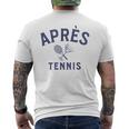 Apres-Tennis Après-Tennis T-Shirt mit Rückendruck