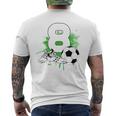 Bambino 8° Compleanno Ragazzo 8 Anni Calciatore Compleanno Calcio T-shirt da uomo con stampa posteriore