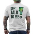 Bambino Inside Out Dont Talk To Me T-shirt da uomo con stampa posteriore
