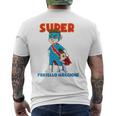 Bambino Supereroe Grande Fratello Diventerò Un Fratello Maggiore T-shirt da uomo con stampa posteriore