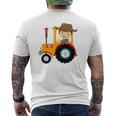 Bambino Trattore Trappola Agricoltura Nome Matteo Regalo T-shirt da uomo con stampa posteriore