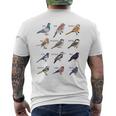 Birds Collection 'Ich Liebeogelund Die Natural' T-Shirt mit Rückendruck