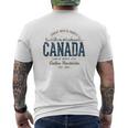 Canada Retro Styleintage Canada T-Shirt mit Rückendruck