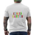 Children's Attention Kindergarten Ich Komme Kindergarten Child T-Shirt mit Rückendruck