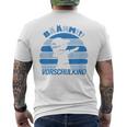 Children's Bäähm Preschool Child Blue 80 T-Shirt mit Rückendruck