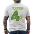 Children's Birthday Ich Bin 4 Jahre I 80 T-Shirt mit Rückendruck