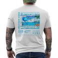 Collezione Di Moda Frutiger Aero Frutigeribes T-shirt da uomo con stampa posteriore
