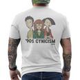 Daria 90'S Cynicism Group Shotintage Poster T-shirt da uomo con stampa posteriore