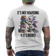 Donna It's Not Hoarding If It's Books Dragon Reading Book Con Collo A T-shirt da uomo con stampa posteriore