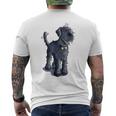 Giant Schnauzer Dog For Dog Lovers T-Shirt mit Rückendruck