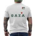 Gaza Stripe T-Shirt mit Rückendruck