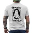 Ghosting Pendejos Mexican Ghost Halloween On Back Men's T-shirt Back Print