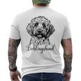 Goldendoodle Dog T-Shirt mit Rückendruck