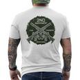 Gop 2Ème Amendement Supporter Deux Fusils Ar Croisés T-shirt imprimé au dos