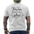 Karma Regulation Das Schon T-Shirt mit Rückendruck