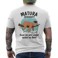 Matura Geschafft 2023 T-Shirt mit Rückendruck