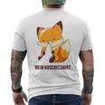 Mein Kuschel Fox Pyjamas Nightdress Fox T-Shirt mit Rückendruck