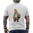 Nano Birrolo Amanti Della Birra Divertente Festa Della Birra Maglia A Manica T-shirt da uomo con stampa posteriore